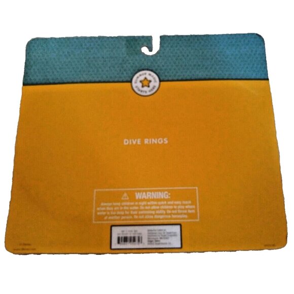 Disney Dive Rings Pool Set Game Mickey & Minnie Mouse Mermaid New - Picture 3 of 3